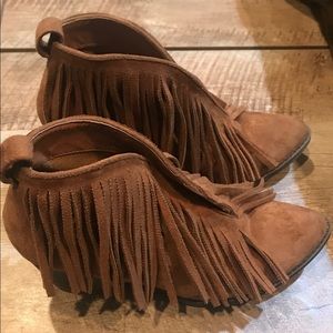 Fringe Booties